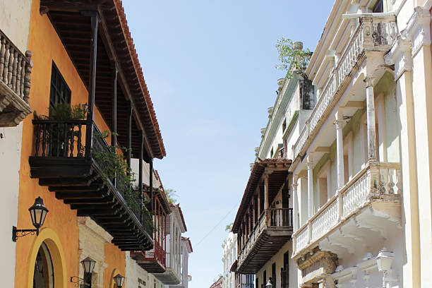 istock Balconies of colonial Cartagena 153204886
