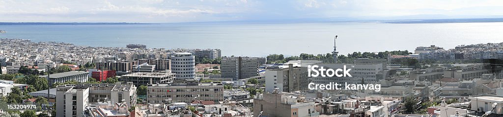 Thessaloniki ( Greece) panorama Thessaloniki Greece panorama.  University area Thessaloniki Stock Photo