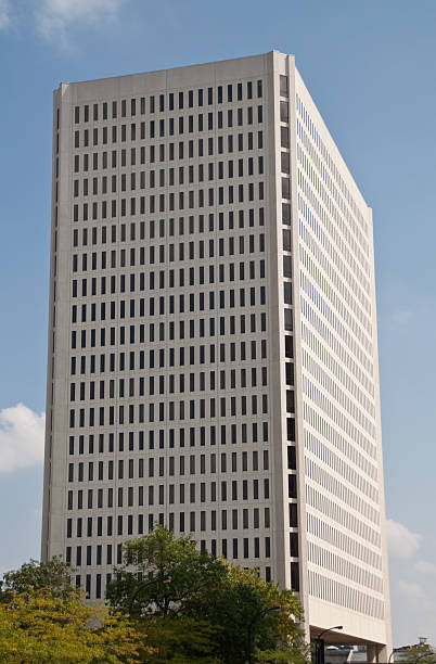 Tall City Building stock photo