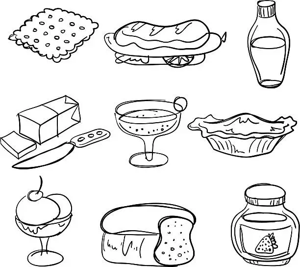 Vector illustration of Food and Beverage_04