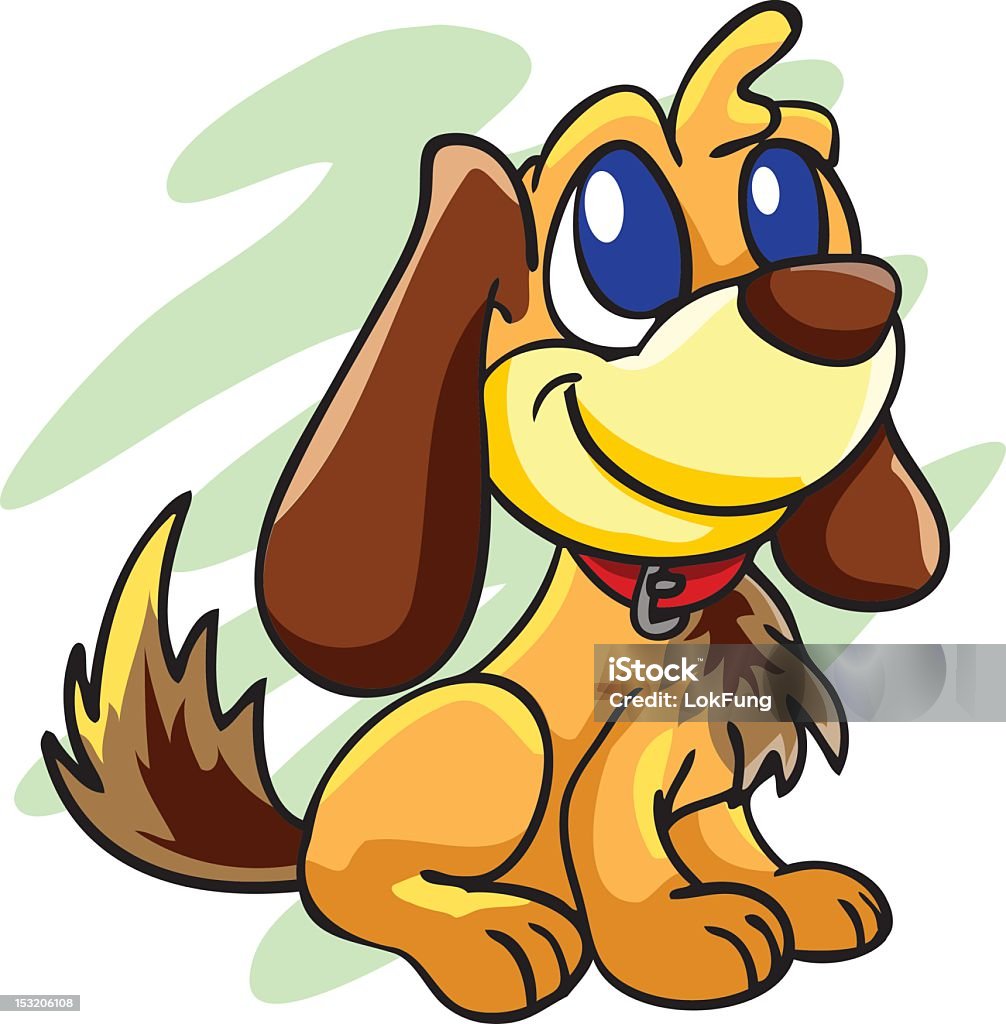 Cute Dog2 Zip includes 300 dpi JPG, Illustrator 8, Illustrator CS, and SVG files. Dog stock vector