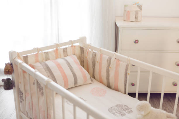 istock Decorated bedroom at rural hotel 1532116031