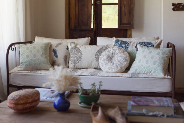 istock Living room in rural hotel 1532116037