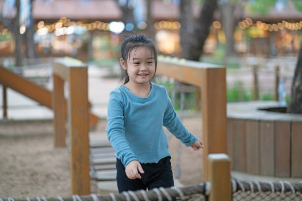 istock Little girl playing in the playground 1532122189