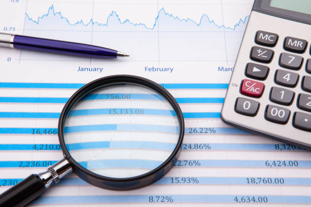 istock Business and Finance Concept: Analyzing Financial Report 1532141015
