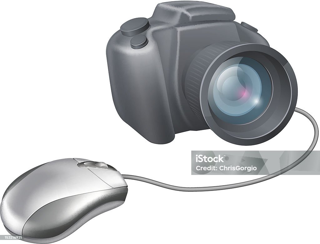 Camera Computer Mouse Concept Stock Illustration - Download Image Now ...