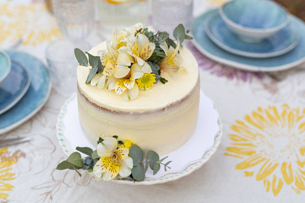 istock Decorated table at tea time in rural hotel 1532196240