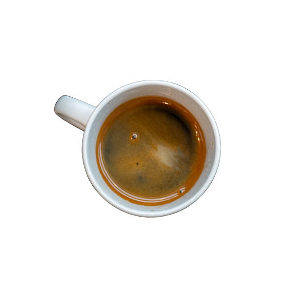 istock Glass of coffee on the table 1532215836