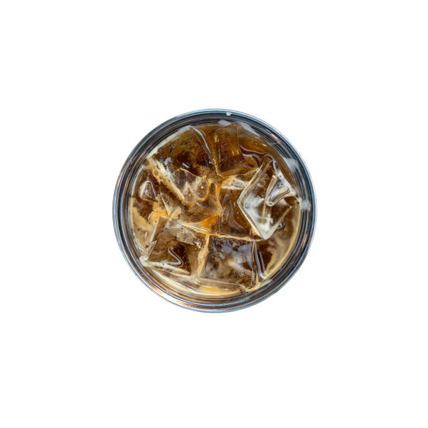istock Glass of coffee on the table 1532215839