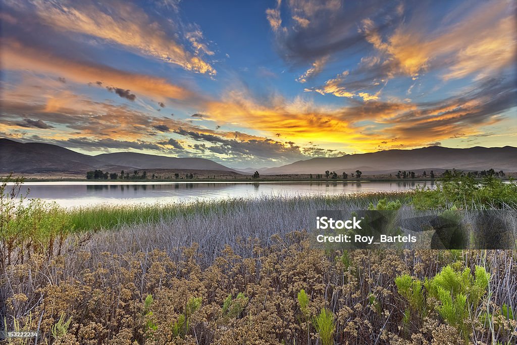 Otay Lakes Sonnenaufgang - Lizenzfrei Kalifornien Stock-Foto
