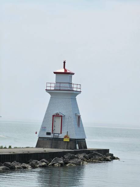 istock Lighthouse Pier Huron Lake Ontario Canada Landscape 1532235033