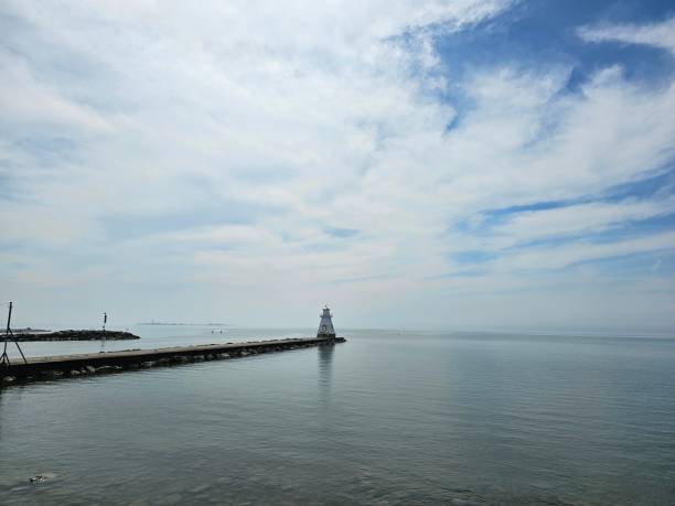 istock outhampton Front Range Lighthouse Pier Huron Lake Ontario Canada Landscape 1532235038