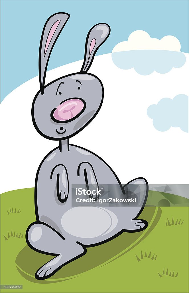 Unamused Rabbit Surprised Rabbit Stock Illustration - Download Image Now - Animal ...