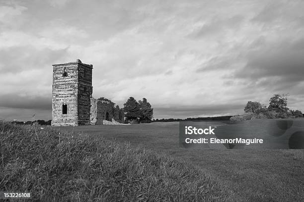 Knowlton Church Ruins Stock Photo - Download Image Now - Church, Dorset - England, Horizontal