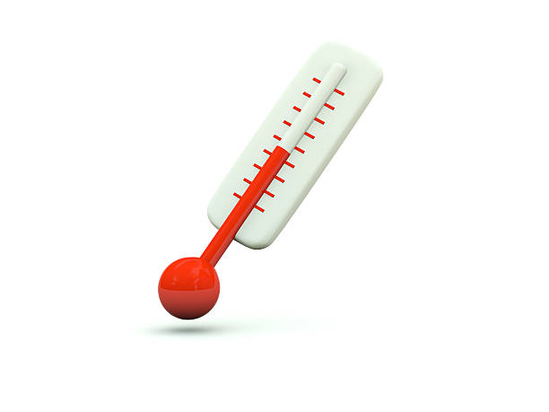 Thermometer icon stock photo