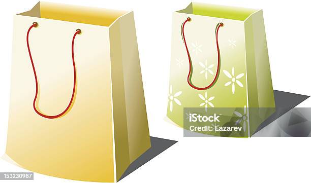 Fazer Compras - Arte vetorial de stock e mais imagens de Amarelo - Amarelo, Branco, Caixa
