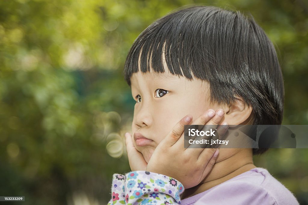 Donna asiatica bambino - Foto stock royalty-free di Bambine femmine