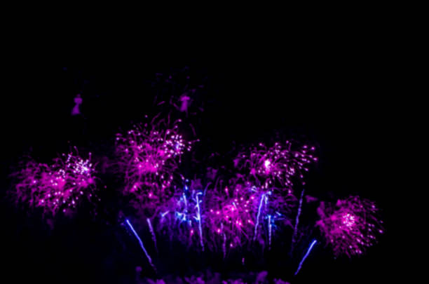 istock Colorful fireworks,A fireworks display against the night sky 1532345600