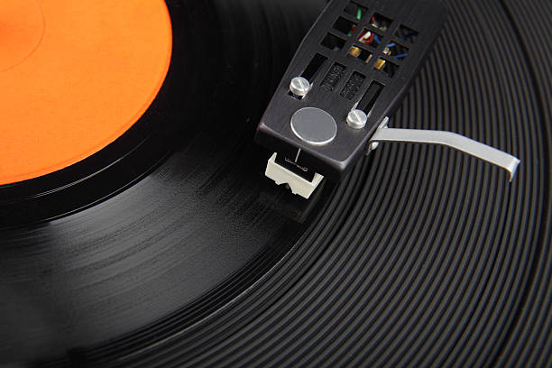 istock Closeup of vintage record player 153236072