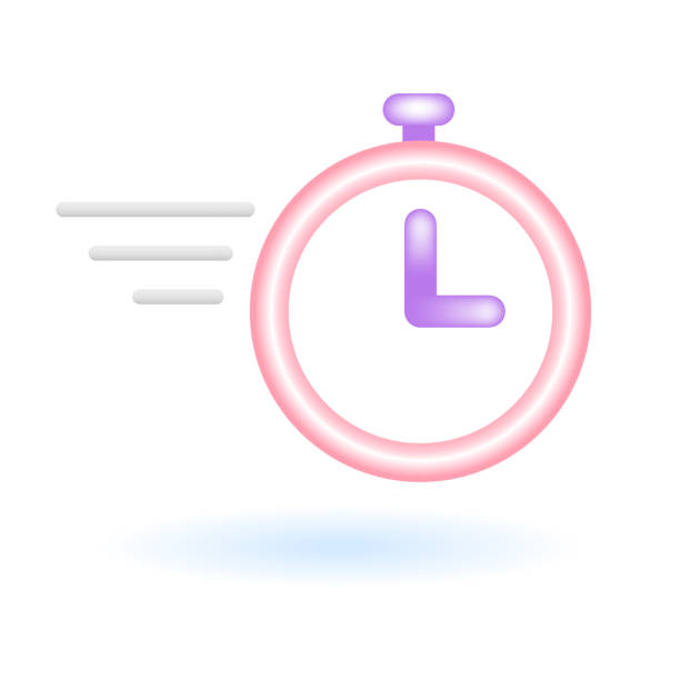 istock 3D Stopwatch Timer Clock Flash Sale Icon. Online Shopping Promotion Concept. Glossy Glass Plastic Pastel Color. Cute Realistic Cartoon Minimal Style. 3D Render Vector Icon UX UI Isolated Illustration. 1532402300