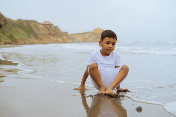 Little boy on the beach
