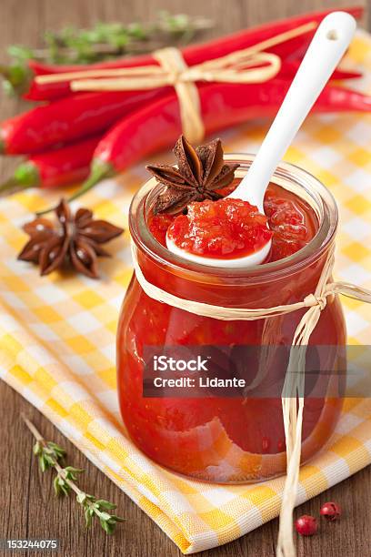 Chile Jam Stock Photo - Download Image Now - Anise, Chili Pepper, Food