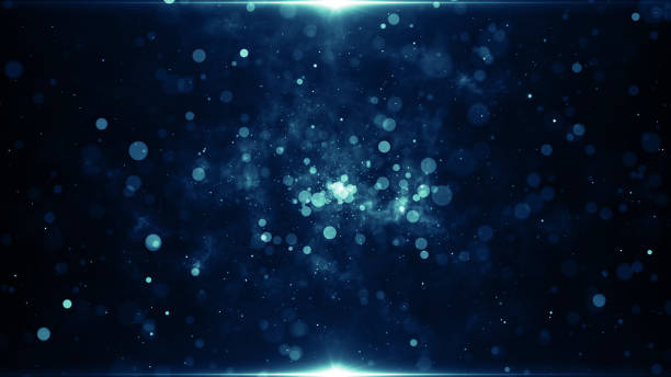 istock Particles Blue dust abstract light bokeh motion titles cinematic background 1532461215