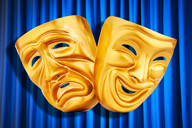 istock Theatre performance concept with masks 153250316