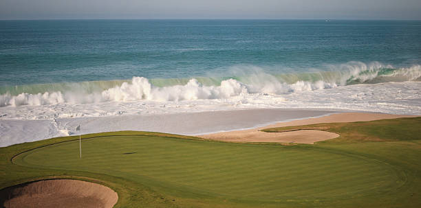Golf Course at Los Cabos stock photo