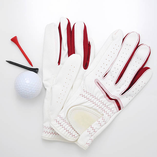Golf Glove Golf Glove and Ball golf glove stock pictures, royalty-free photos & images