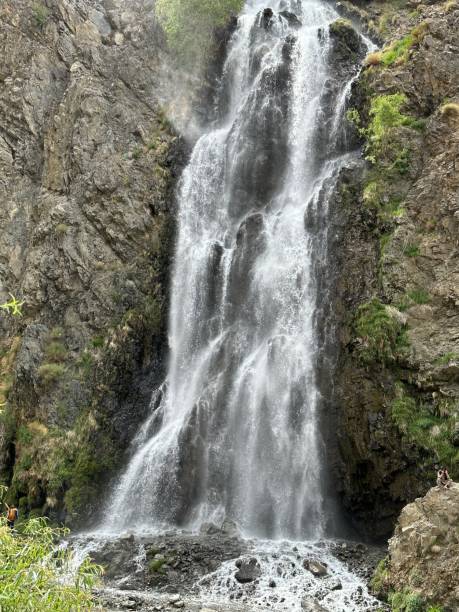 istock waterfall at the recreation park for nature concept 1532518259