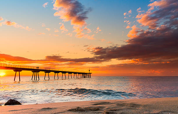 istock Bridge into the sea. 153255785