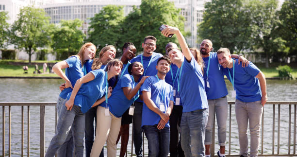 istock Volunteer People Taking Selfie Photo 1532565289