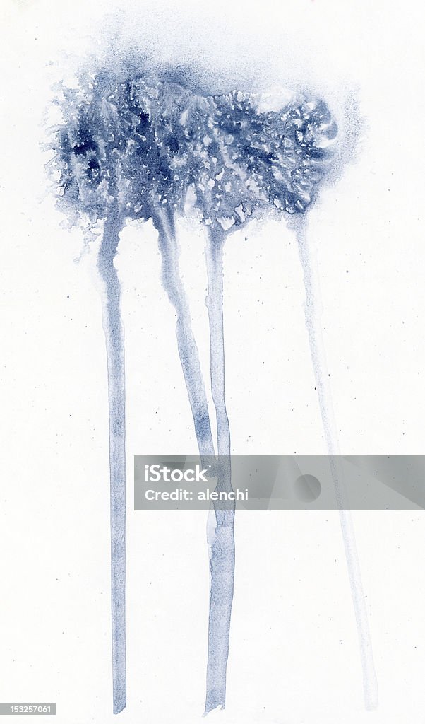 splash blu di Prussia - Foto stock royalty-free di Arti e mestieri