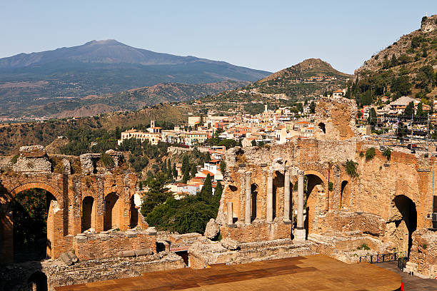 istock Taormina Viewpoint With Theatre 153259388