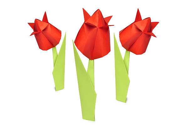 istock origami red tulips 153265599