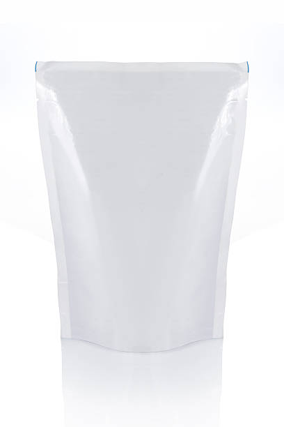 istock A white food bag on a white background alone 153265604