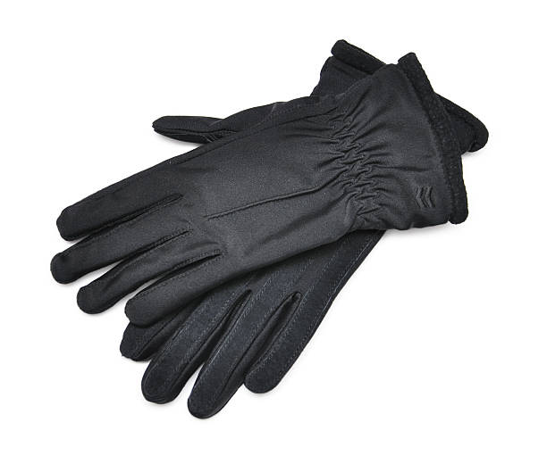 istock Ladies black gloves 153265664