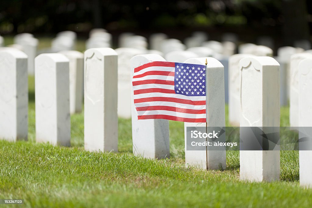 Militares graves - Royalty-free Cemitério Foto de stock
