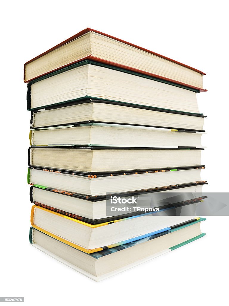 Pilha de Livros - Royalty-free Alto - Descrição Física Foto de stock