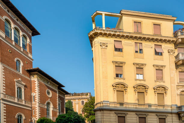 istock Renaissance balcony on a mediterranean building with shutters 1532703621