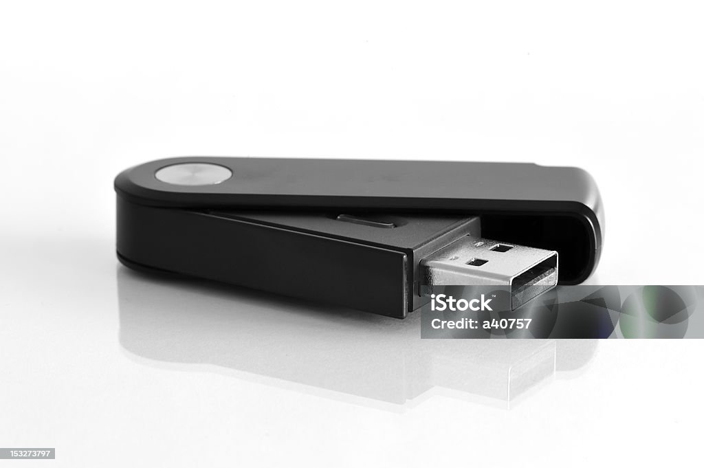 Memoria flash Usb, close-up - Foto stock royalty-free di Accessorio personale