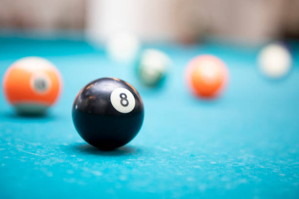 Number 8 - The black ball with others