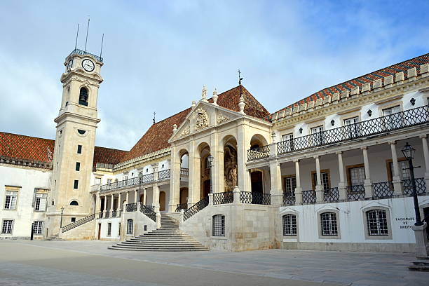istock Facade of the main building  Coimbra University 153276762