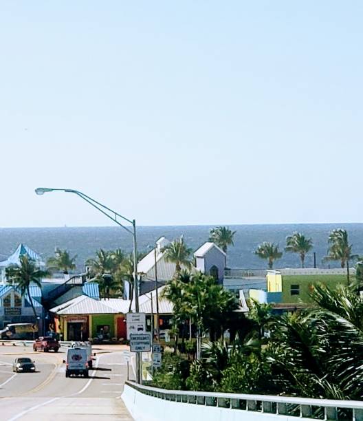 istock Beach with Blue water in the city 1532777719