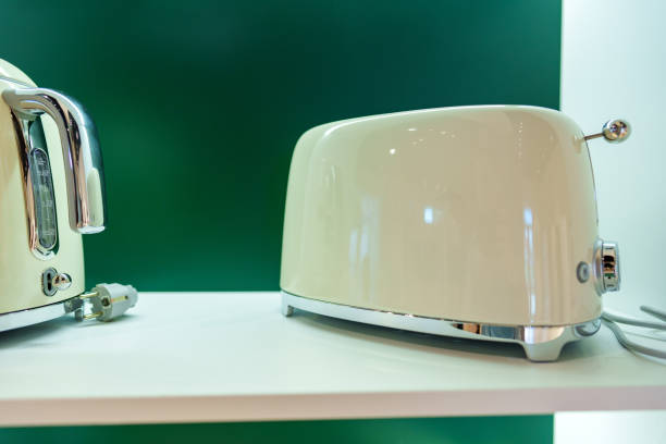 istock Small kitchen appliances on the shelf in a store 1532836725