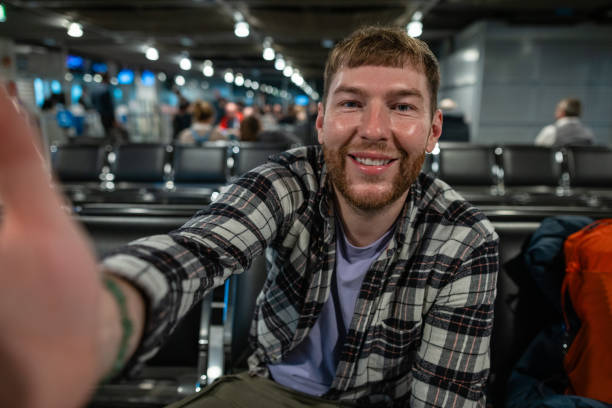 istock Selfies at the Airport 1532877313