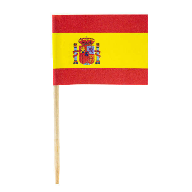 istock isolated minature flag, country spain 1532956985
