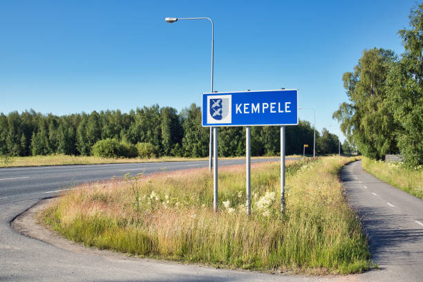 istock Road into Kempele, Finland 1532962348