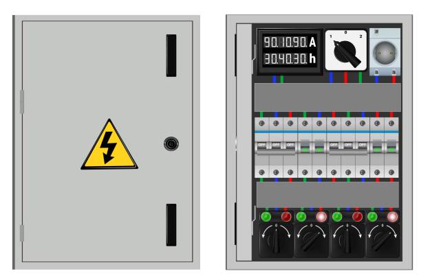 5,200+ Factory Control Panel Stock Illustrations, Royalty-Free Vector ...